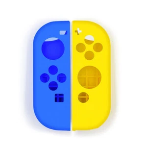Rubber Case Silicone Cover Protector Joy-con Skin For Nintendo Switch & OLED - Picture 1 of 32