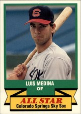 1988 Triple A All-Stars CMC #38 Luis Medina