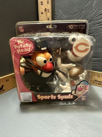 Mr Potato Head 2008 Chicago Bears-NFL Football Sports Spuds Hasbro New Unopened Cover