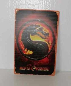 Mortal Kombat - Metallschild - Bild 1 von 1