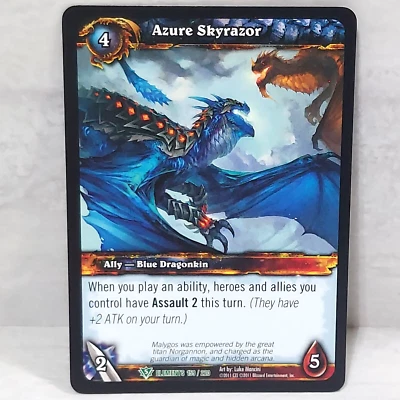 World Of Warcraft War Of The Elements Azure Skyrazor 159/220 Uncommon TCG Card - Image 1 of 2