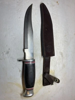 Timber Rattler Fixed Blade Hunting Knife TR59 With Leather Sheath - Image 1 of 4