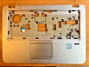 HP PROBOOK 820 G3 UPPER COVER PALMREST SILVER WITH MOUSEPAD 821692-001 - Picture 1 of 2
