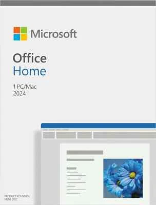 Software Microsoft Office 2024 Home Word Excel Powerpoint PC Mac PKC Retail - Bild 1 von 2