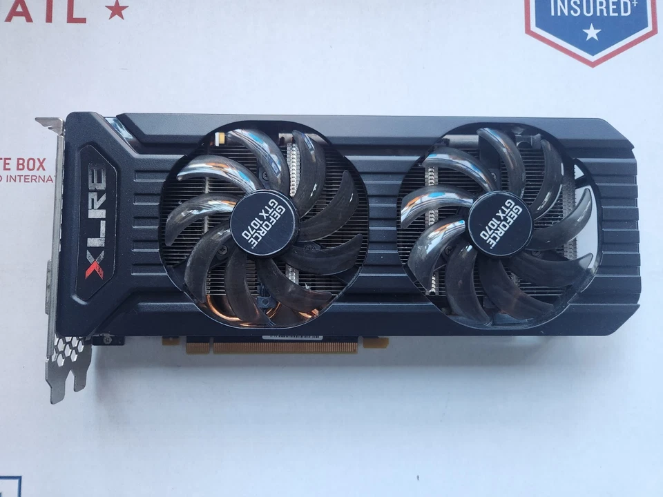 PNY GeForce GTX 1070 XLR8 - 8GB GDDR5  Gaming Overclocked Edition Graphics Card - Image 1 of 4