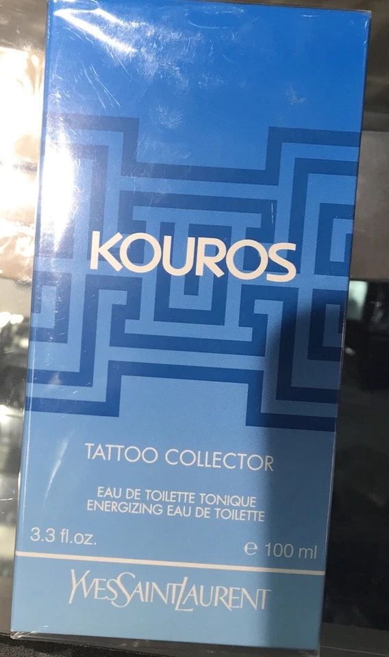 YSL Kouros Tattoo Collector Yves Saint Laurent 3.3 Fl. Oz EDT Spray