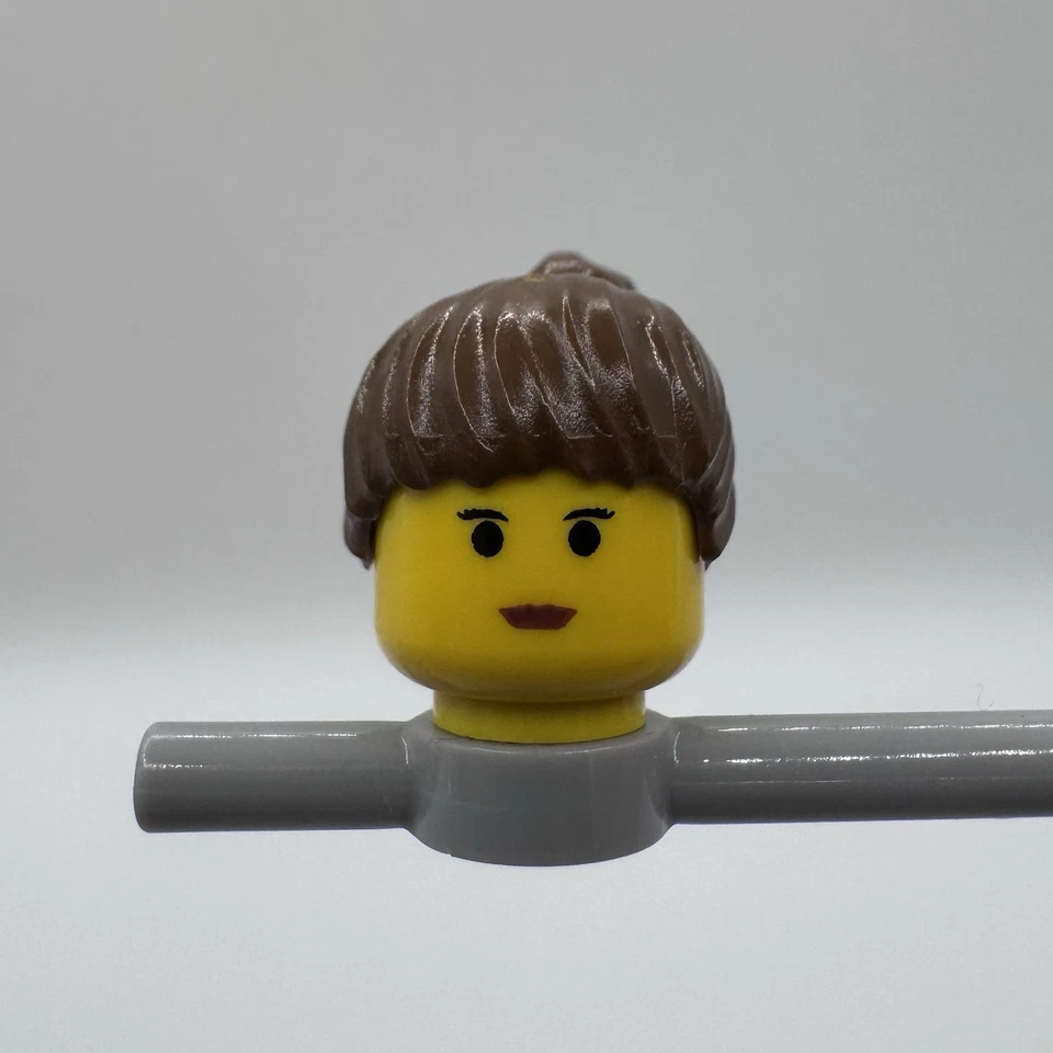 LEGO Star Wars Slave Princess Leia Minifigure sw0070 Jabba 4480 Head + Hair Part - Image 1 of 1