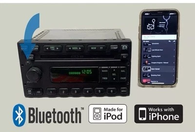 ☑️RADIO FORD F150 F250 EXPLORER ESCAPE MERCURY RANGER 6CD BLUETOOTH OEM Foto 1 de 2