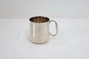 Vintage Small Silver Plated Christening Cup Tankards Mug Elkington - Picture 1 of 6