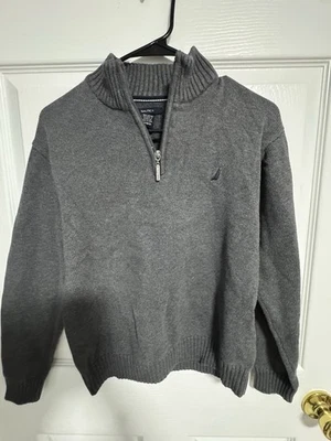 Sudadera de vestir con cuello para niños náuticos Foto 1 de 4