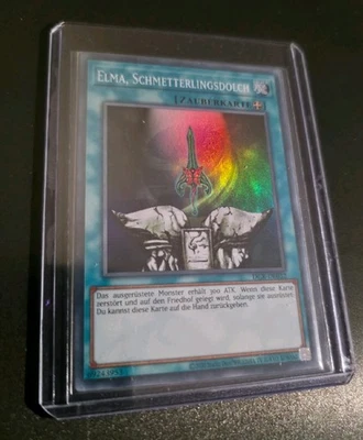 Yu-Gi-Oh! ELMA, Schmetterlingsdolch DCR-DE033 - NEAR MINT - BOOSTERFRISCH - NEU! - Bild 1 von 4