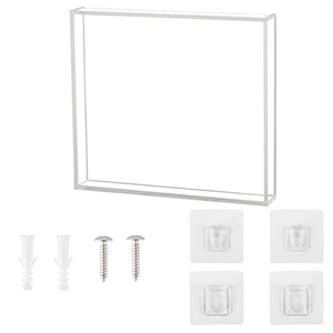 Universal-Wanddisplaybox für CDs und Discs, Transparenter Aufbewahrungsschr5576 - Imagen 1 de 10