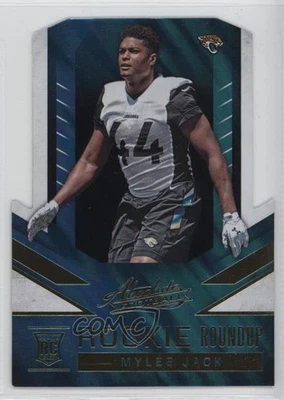 2016 Panini Absolute Rookie Roundup Die-Cut Myles Jack #20 RC - Image 1 of 2
