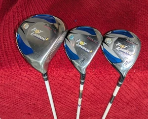 Lady's TourEdge Offset HotLaunch 2 Wood Set - Picture 1 of 7