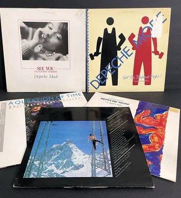Lot Of 5 Depeche Mode 12” Vinyl Singles  - All VG+ - Image 1 of 4