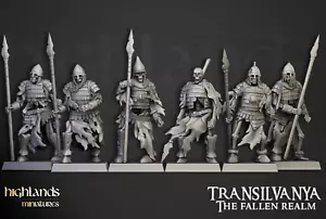 Skelett Boyar Guard, Wargames Fantasy Untote Skelett Krieger Ritter Miniatur - Bild 1 von 12