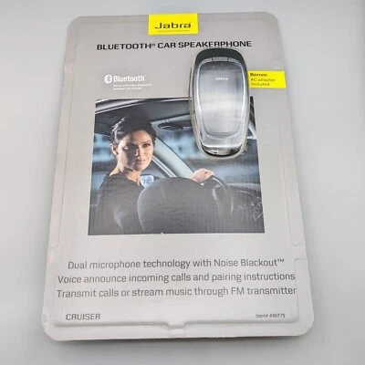 Nuevo Jabra Cruiser Bluetooth Coche Kit Altavoz 450775 Sellado Foto 1 de 4