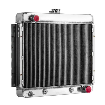 4-Row Aluminum Radiator FIT 1962-1967 Chevrolet Chevy II Base Nova SS 5.3L,4.6L - Image 1 of 4