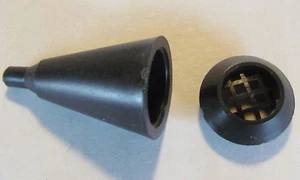 6892 + 6893 RODGERS SMOKE STACK AND CAP BY MANTUA TYCO RARE FACTORY NEW PART - Picture 1 of 3