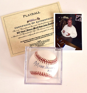 Moose (Bill) Skowron #14 Signed Baseball MLB 2001  New York Yankees PLayBall COA