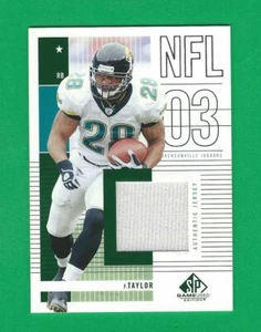 2003 SP GAME USED #168 FRED TAYLOR JERSEY FOOTBALL CARD - Bild 1 von 1
