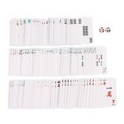 3X(144 Stück/Set Mah Jong Papier Mahjong Chinesische Spiel Karten Spiel Mit 2 5)