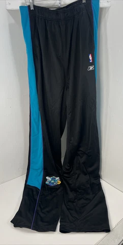 Vintage Reebok New Orleans Hornets NBA Tearaway Snap Pants 90s Size 2XLT +8 NWOT Cover
