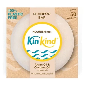Kin Kind Argan Oil & Coconut Oil Shampoo Bar 50g - Picture 1 of 1