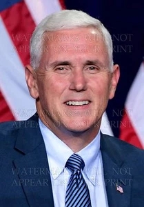 5x7 photo Mike Pence portrait Vice President Republican Indiana IN Governor Rep - Picture 1 of 1