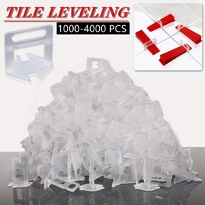 1000-4000 PCS Nivelliersystem Zuglaschen Fliesen 1.5 /2mm Verlegehilfe Laschen - Afbeelding 1 van 12