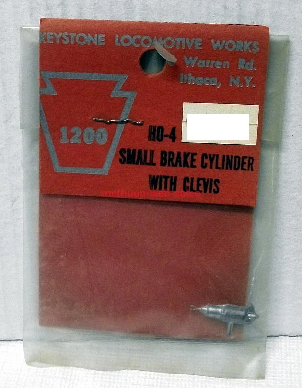 Keystone Locomotive Works~HO~Pequeño cilindro de freno con horquilla~HO-4~SIN USAR, EN CAJA~OP~X 2 Foto 1 de 1