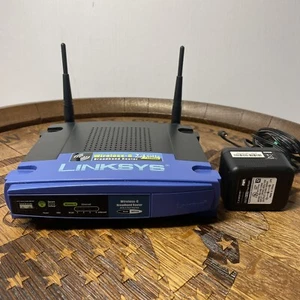 Linksys Wireless-G WRT54G V8 WiFi Router 2.4 GHz 54 Mbps - Picture 1 of 8