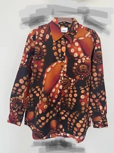Burberry Limit Edition Giuntini Spa Carlota Octopus oversize shirt 6 8 10 12 - Picture 1 of 24
