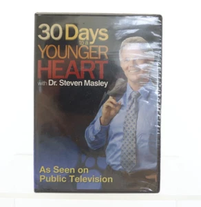 30 Days to a Younger Heart + Tune Up with Dr. Steven Masley DVD New Sealed - Imagen 1 de 4