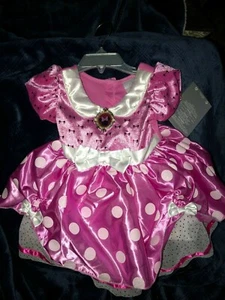 Nuevo con etiquetas Disfraz Rosa Minnie Mouse Tienda Disney 6-12 meses - Imagen 1 de 7