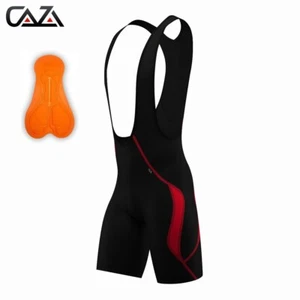 Mens Performance Cycling Bib Shorts Coolmax Padded Cycle Pants Shorts NEW - Picture 1 of 12
