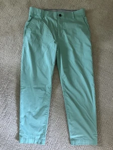 NIKE MEN'S STANDARD FIT DRI FIT FLAT FRONT PANTS MINT GREEN 32 X 30 NICE! - Picture 1 of 2