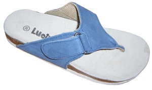Sandalias Sandalias Separador de Puntos Zapatillas Cuero 36 37 38 39 40 41 - Imagen 1 de 8