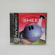Sheep (Sony PlayStation 1 PS1, 2000) Complete with Manual Tested and Works CIB