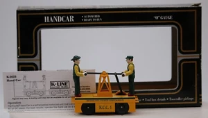 K-Line K2625-031 Kennecott Copper Corporation Motorized Handcar NEW O Gauge 1:48 - Picture 1 of 5
