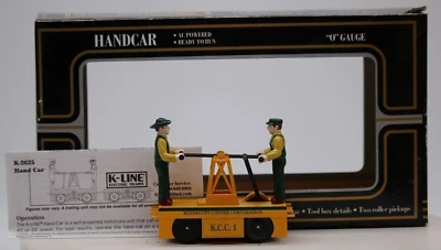 K-Line K2625-031 Kennecott Copper Corporation Motorized Handcar NEW O Gauge 1:48 - Image 1 of 4