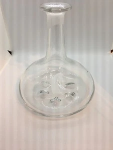 SELTEN! Orrefors Kristallschiffsdekanter 4200-731 von Nils Landberg Wein/Schnaps. - Bild 1 von 9