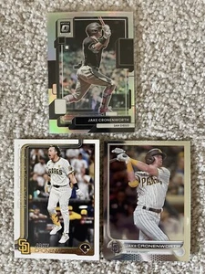 Jake Cronenworth - 3 Card Lot / San Diego Padres - Picture 1 of 1