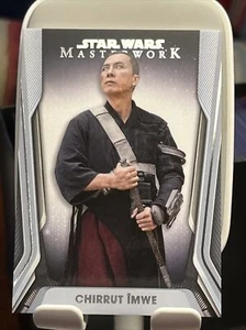 2021 Star Wars Masterwork: Base card #25 Chirrut Imwe - Picture 1 of 2