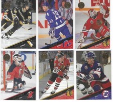 1993-94 Leaf Hockey base cards - Finish Your Set! - Free Ship! - Volume Pricing!