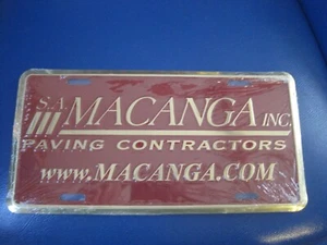 NOS S.A. MACANGA INC. MATRÍCULA DE REFUERZO DE METAL PARA CONTRATISTAS DE PAVIMENTACIÓN - Imagen 1 de 2