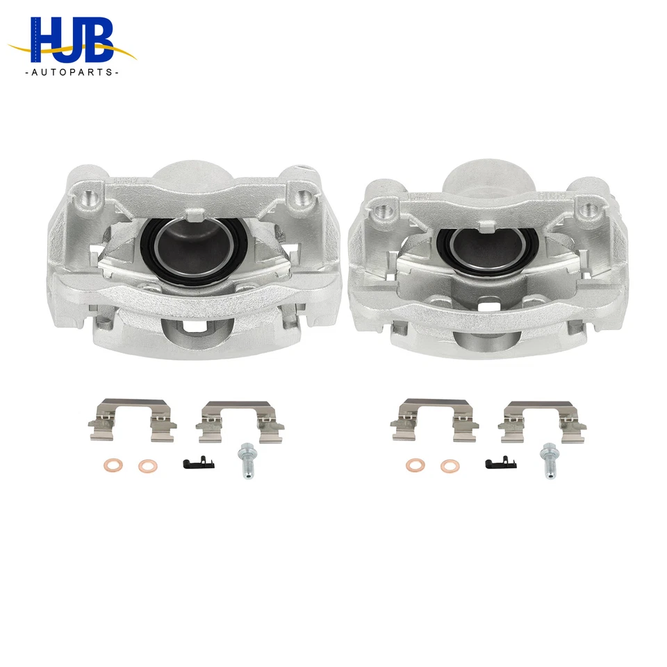 2 PCS Front Left Right Brake Calipers w/ Bracket For 2008-2013 Nissan Rogue - Изображение 1 из 4