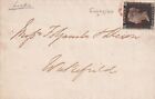 1840 (Sept) Wrapper with 1d Black, Leeds to Wakefield                    (t6058)