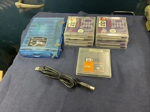 Iomega Zip 100 Disk External Drive Z100usb + 8 Disks +Star Trek Starship Creator - Afbeelding 1 van 12