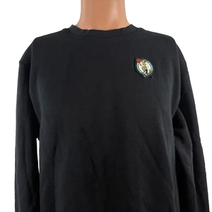 Nike Boston Celtics Crewneck Sweatshirt Mens M NBA Courtside Fleece Basketball - Picture 1 of 5